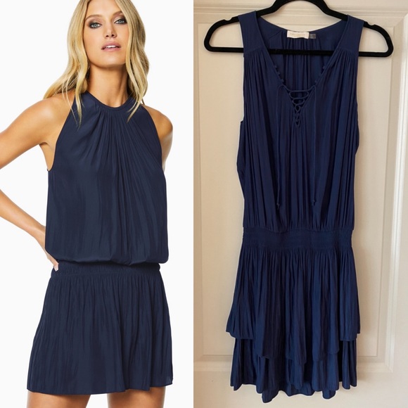 Navy Ramy Brook Dress - Picture 1 of 5